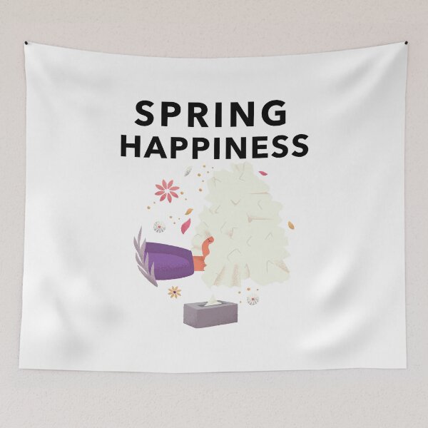 Item preview, Spring Happiness designed and sold by THE PUNCHLINE FACTORY.