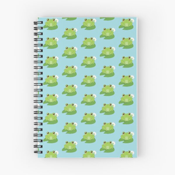 Item preview, Cute Frog on Lily Pad designed and sold by KaraKingDesign.
