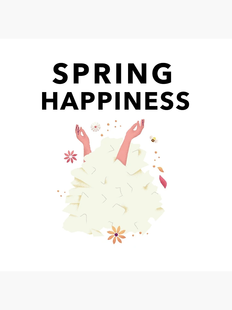 Thumbnail 5 of 5, Coasters (Set of 4), Spring Happiness designed and sold by THE PUNCHLINE FACTORY.