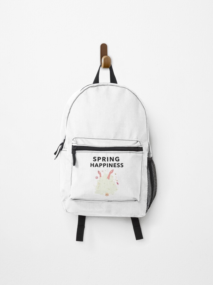 Thumbnail 1 of 3, Backpack, Spring Happiness designed and sold by PunchlineFactor.