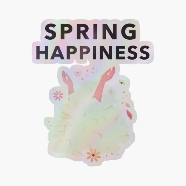 Aperçu de l'œuvre Bonheur de printemps créée et vendue par THE PUNCHLINE FACTORY.