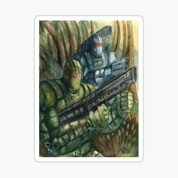 Jungle Assault Sticker