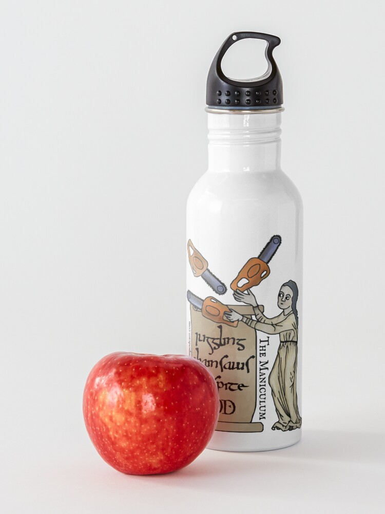 Alternate view of Juggling Chainsaws Water Bottle