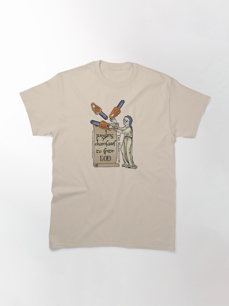Alternate view of Juggling Chainsaws Classic T-Shirt
