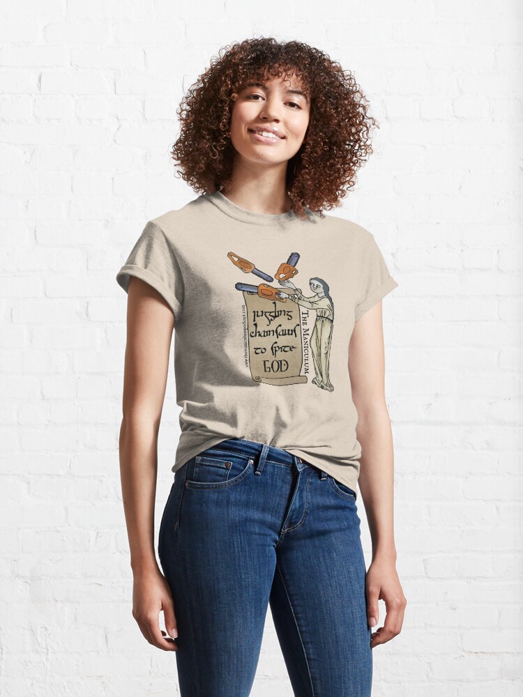Alternate view of Juggling Chainsaws Classic T-Shirt