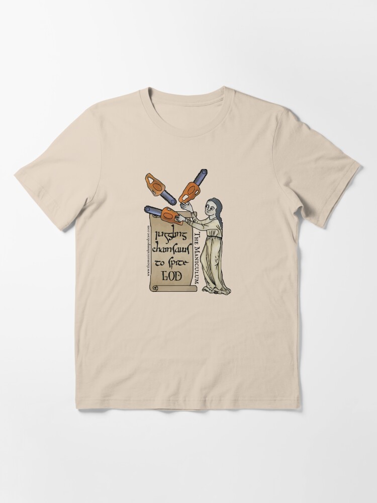 Alternate view of Juggling Chainsaws Essential T-Shirt