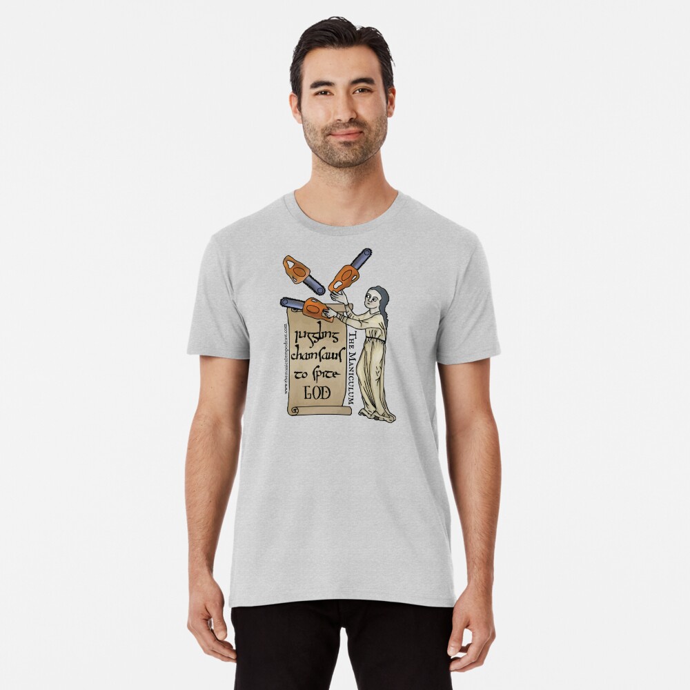 Juggling Chainsaws Premium T-Shirt