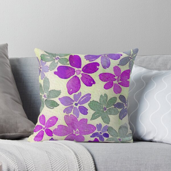 Item preview, Purple and Green Floral Mix  designed and sold by DaisyGirlDesign.