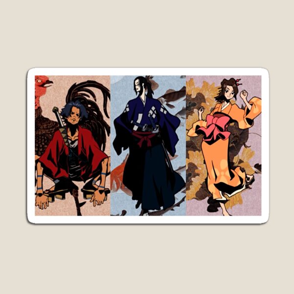 Item preview, Samurai Champloo Mugen, Fuu and Jin Spread #2 designed and sold by thePeachPit.