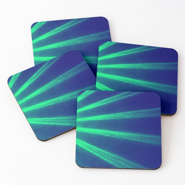 Item preview, Light Rays- Blue & Green designed and sold by Designs By YL.