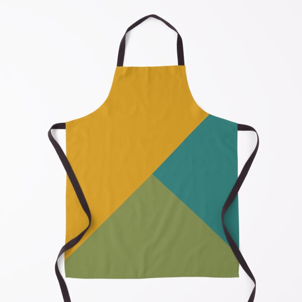 Item preview, Mixed Geometry Mustard Turquoise Green designed and sold by La Chic.