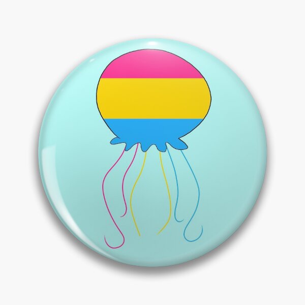 Item preview, Pan pride Jellyfish designed and sold by phantomflame03.