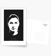 Alex Morgan Kunst Postkarten