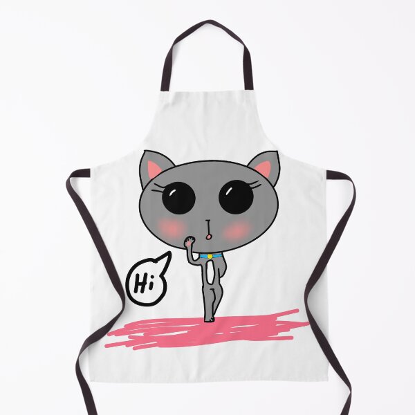 Item preview, Kitty(saying hi) designed and sold by KatiCreates.