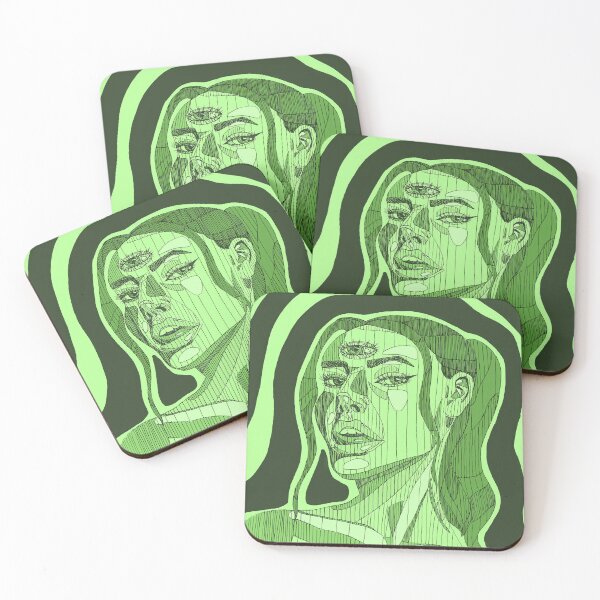 Item preview, Third Eye Girl - Green designed and sold by ScholzAf.