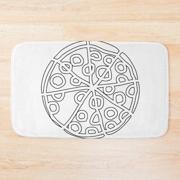 Item preview, Plain Whole Pizza Stencil designed and sold by StencilGifts.