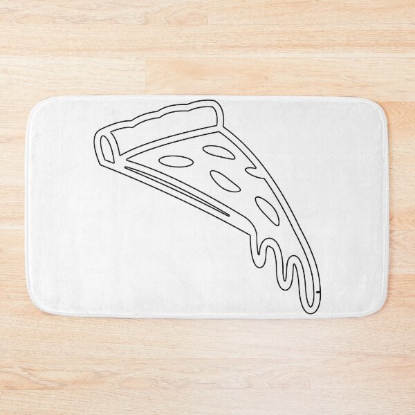 Item preview, Plain Pizza Slice Stencil designed and sold by StencilGifts.