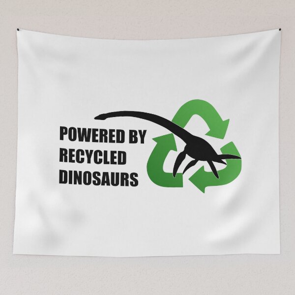 Item preview, Plesiosauria Powered by Recycled Dinosaurs designed and sold by birdo-art.