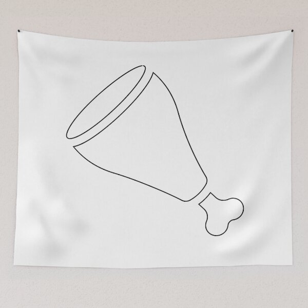 Item preview, Plain Ham Stencil designed and sold by StencilGifts.