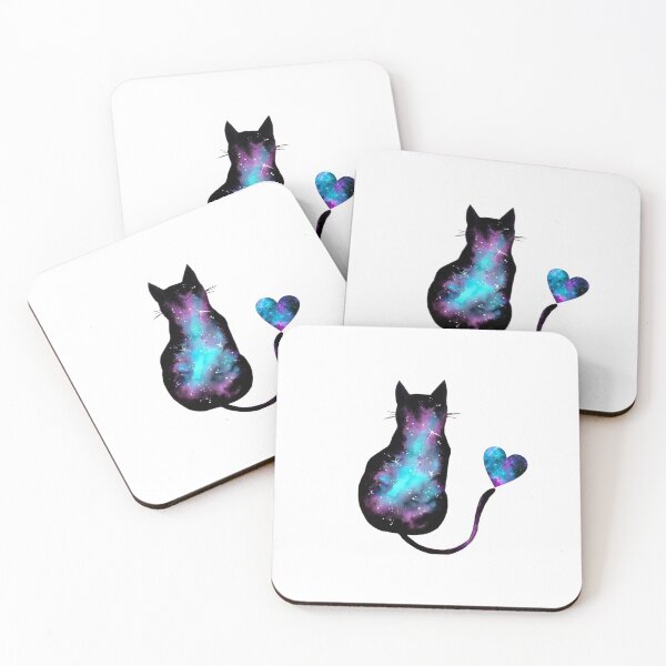 Item preview, Cat and cosmic dust designed and sold by TALASHOP.