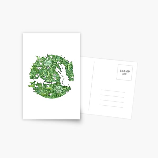 Earth Day Logo Postcard