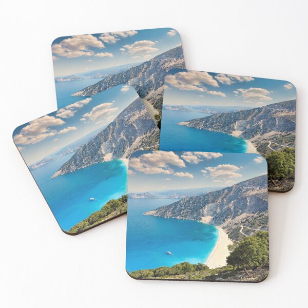 Item preview, The famous beach Myrtos in Kefalonia island, Greece designed and sold by costas1962.
