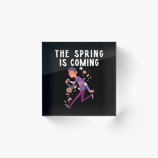 Artikelvorschau, Der Frühling kommt entworfen und verkauft von THE PUNCHLINE FACTORY.