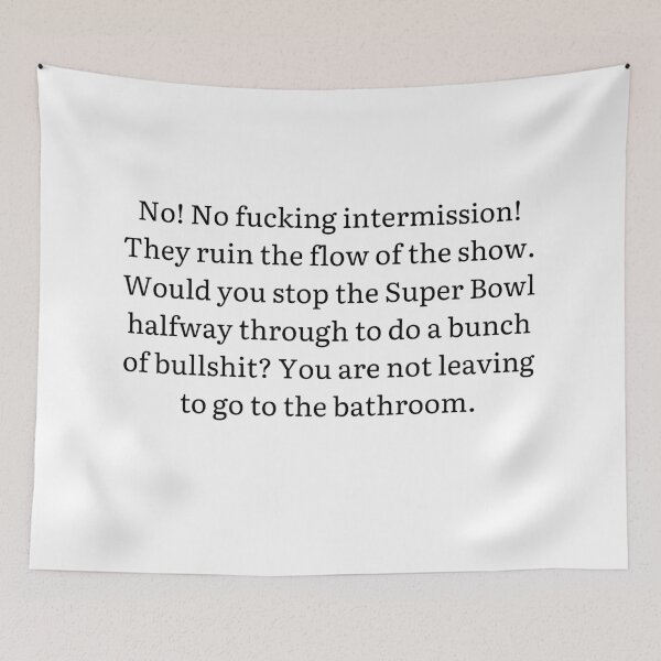 Item preview, Oh hello, intermission superbowl designed and sold by Badmoviesrus.