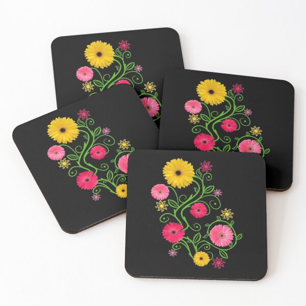 Item preview, colorful gerbera flowers, ornaments, petals, floral designed and sold by rhnaturestyles.