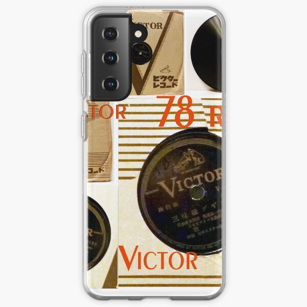 Victor, 78, 78 RPM, Shellac, Rare Samsung Galaxy Soft Case