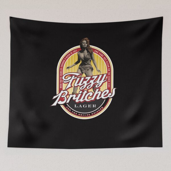 Item preview, Fuzzy Britches Lager designed and sold by A Little Bit of  Everything.