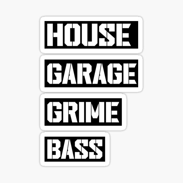 Item preview, House Garage Grime Bass Music designed and sold by Marvelpic.