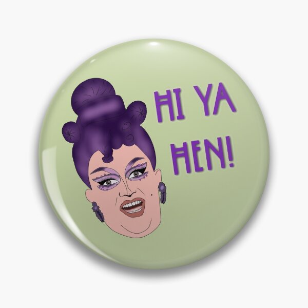 Item preview, Lawrence Chaney hi ya hen designed and sold by wiccantoadstyle.