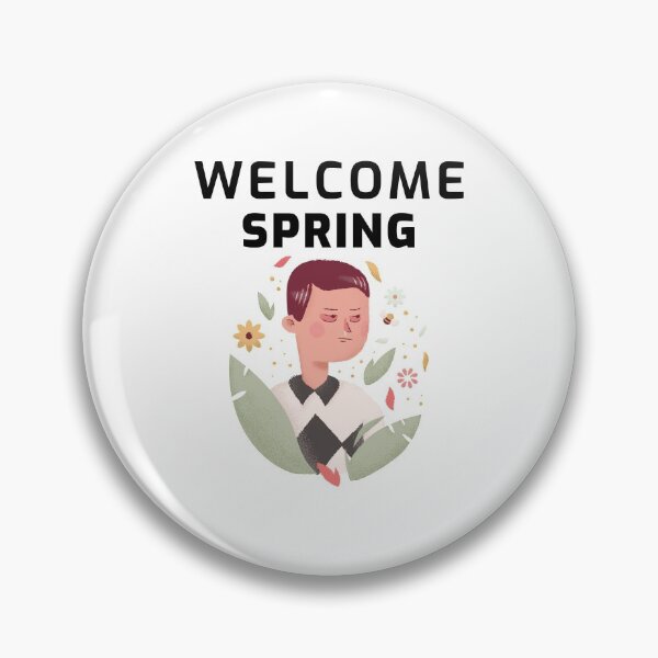 Item preview, Welcome Spring designed and sold by THE PUNCHLINE FACTORY.