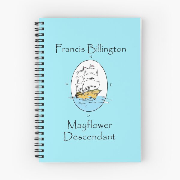 Item preview, Francis Billington, Mayflower Descendant designed and sold by NoteBTravel.