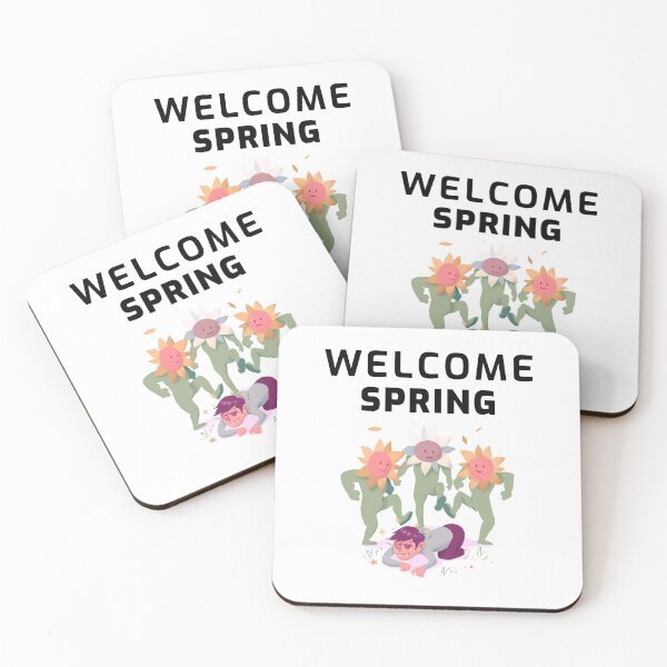 Item preview, Welcome Spring designed and sold by THE PUNCHLINE FACTORY.