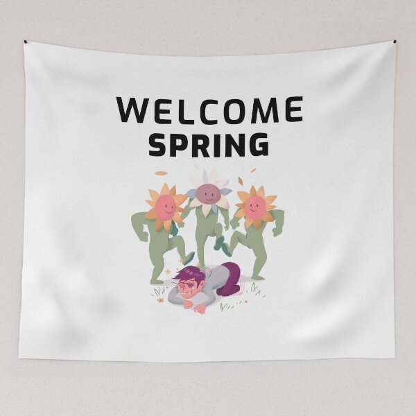 Item preview, Welcome Spring designed and sold by THE PUNCHLINE FACTORY.