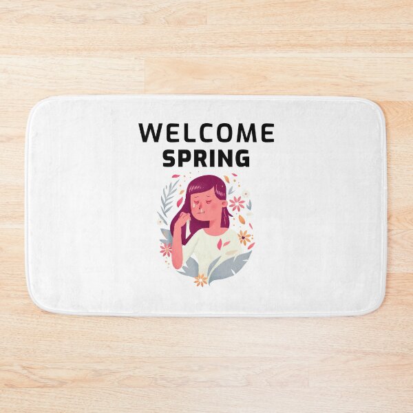 Item preview, Welcome Spring designed and sold by THE PUNCHLINE FACTORY.