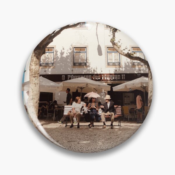 Item preview, Sitting Under The Umbrella In The Sun. Downtown Ericeira, Portugal designed and sold by Niklas Skyttä.