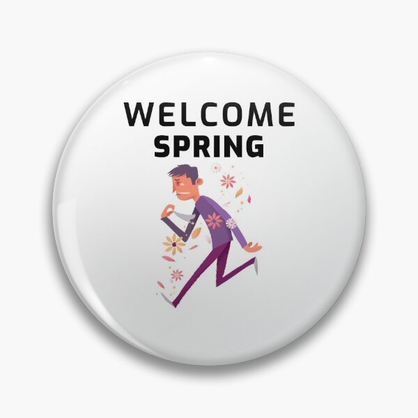 Item preview, Welcome Spring designed and sold by THE PUNCHLINE FACTORY.
