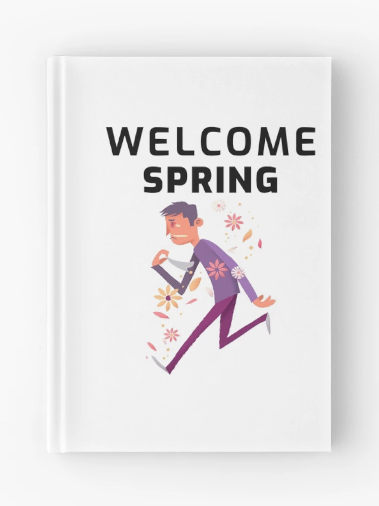 Thumbnail 1 of 3, Journal, Welcome Spring designed and sold by THE PUNCHLINE FACTORY.