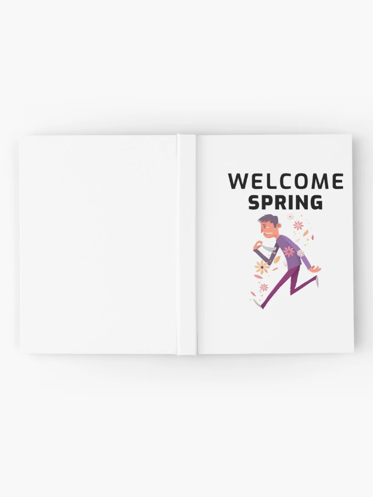 Thumbnail 2 of 3, Journal, Welcome Spring designed and sold by THE PUNCHLINE FACTORY.