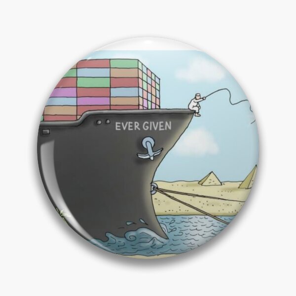 Item preview, Suez canal blocked,Evergreen and ever given designed and sold by Yorino.
