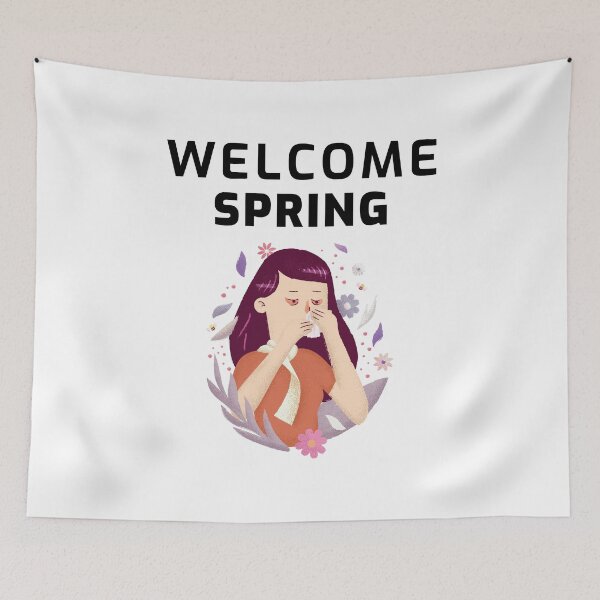 Item preview, Welcome Spring designed and sold by THE PUNCHLINE FACTORY.