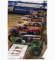 2010 MONSTER JAM JACKSONVILLE, FLORIDA Poster