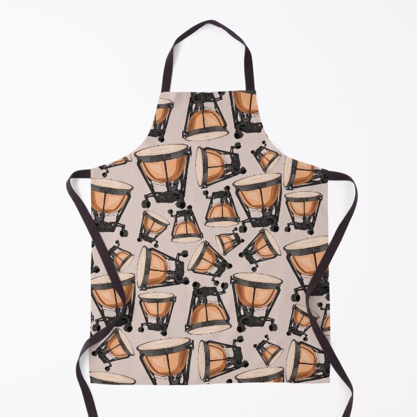 Item preview, Timpani Musical Instrument Pattern Natural designed and sold by jasmijndeklerk.