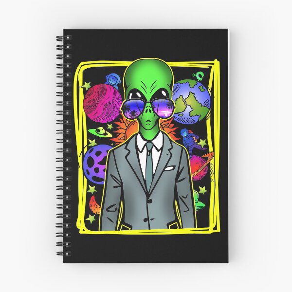 Item preview, Trippy business alien graphic art meme designed and sold by Infdesigner.