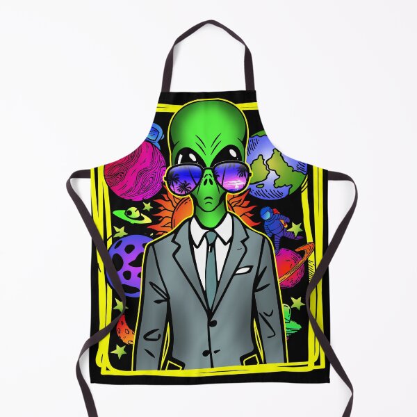 Item preview, Trippy business alien graphic art meme designed and sold by Infdesigner.