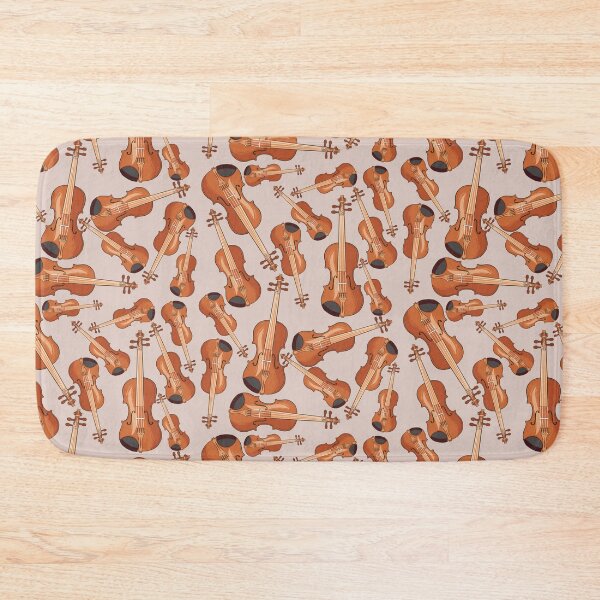 Item preview, Violin Musical Instrument Pattern Natural designed and sold by jasmijndeklerk.