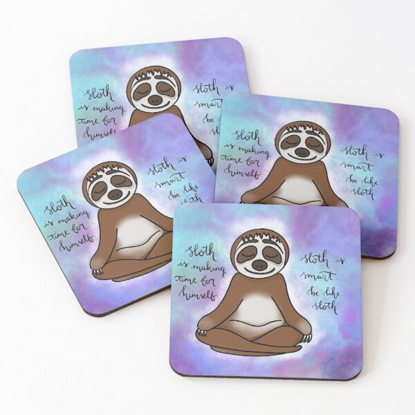 Item preview, Be like sloth designed and sold by TheCosyFruitbat.